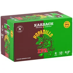 Karbach Brewing Co. Karbach Hopadillo IPA Beer - 6pk/12 fl oz Cans