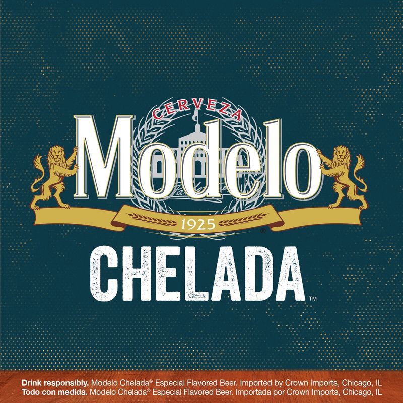 slide 10 of 10, Modelo Especial Modelo Chelada Especial Beer - 24 fl oz Can, 24 fl oz