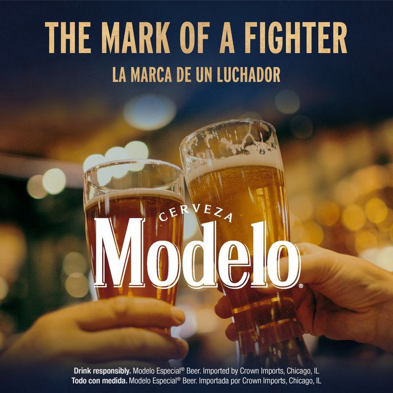 slide 7 of 8, Modelo Especial Lager Beer - 24 fl oz Can, 24 fl oz