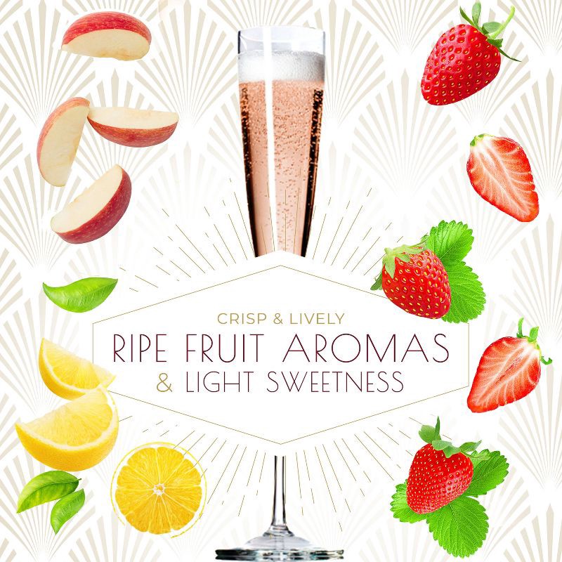 slide 4 of 8, Domaine Ste. Michelle Brut Rosé Wine - 750ml Bottle, 750 ml