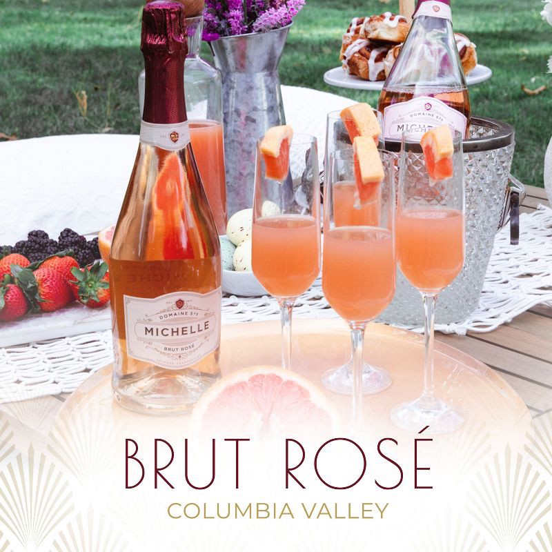 slide 8 of 8, Domaine Ste. Michelle Brut Rosé Wine - 750ml Bottle, 750 ml