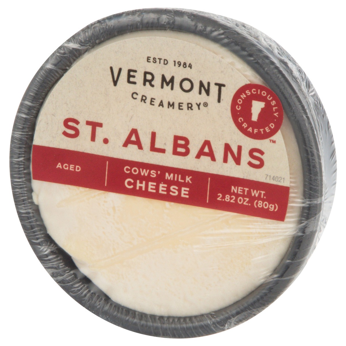 slide 6 of 13, Vermont Creamery St. Albans Cow's Milk Cheese 2.82 oz, 2.82 oz