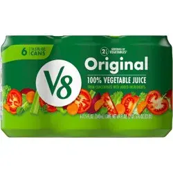 V8 Juice V8 Original 100% Vegetable Juice - 6pk/11.5 fl oz Cans