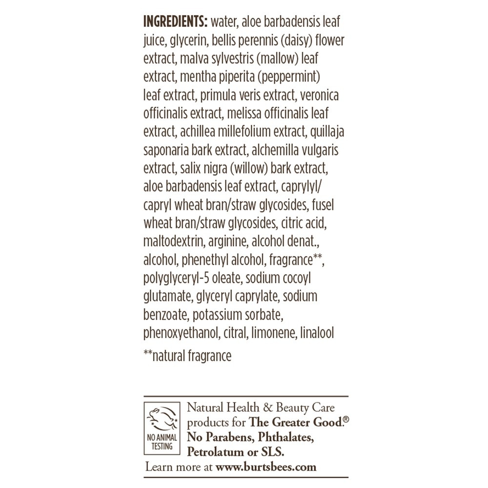 slide 5 of 6, Burt's Bees Brightening Refining Tonic, 6 oz