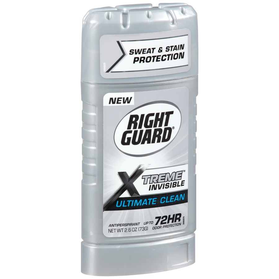 slide 2 of 7, Right Guard Xtreme Invisible Ultimate Clean Antiperspirant, 3 oz