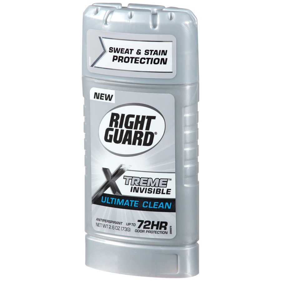 slide 3 of 7, Right Guard Xtreme Invisible Ultimate Clean Antiperspirant, 3 oz
