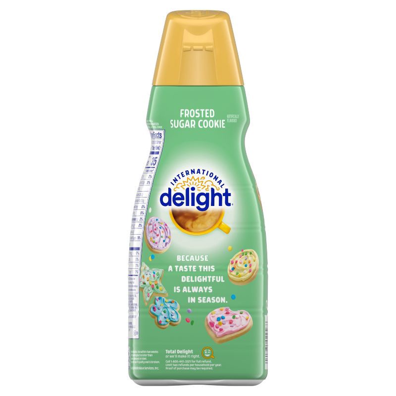 slide 11 of 12, International Delight Frosted Sugar Cookie Coffee Creamer - 32 fl oz (1qt), 32 fl oz, 1 qt