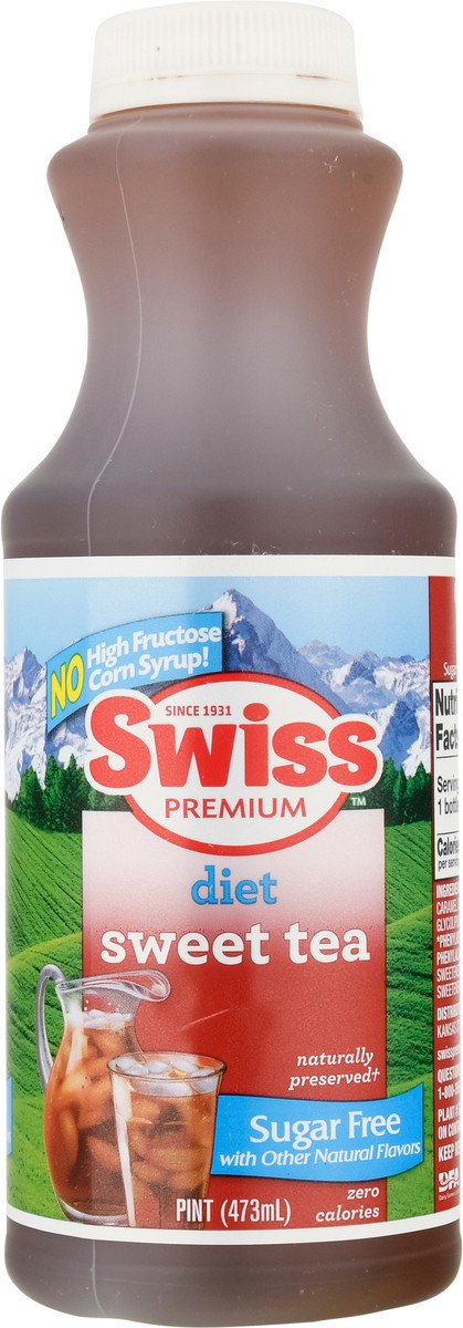 slide 10 of 14, Swiss Premium Diet Sweet Tea - 1 pint - 1 pint, 1 pint