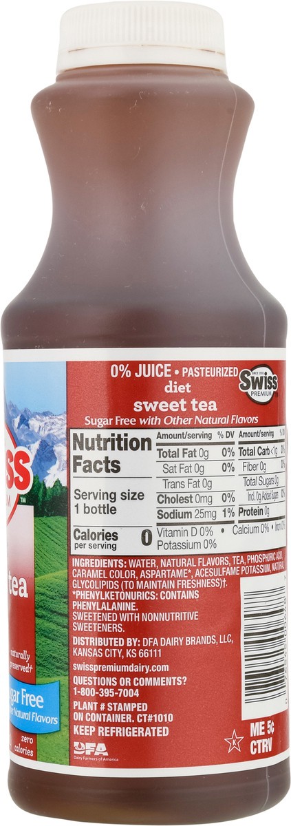 slide 13 of 14, Swiss Premium Diet Sweet Tea - 1 pint - 1 pint, 1 pint