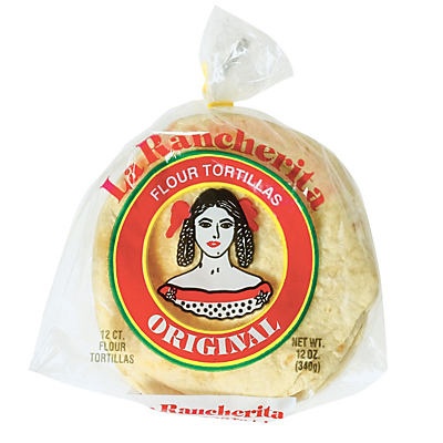 slide 1 of 1, La Ranchera Original Flour Tortillas, 12 ct; 12 oz