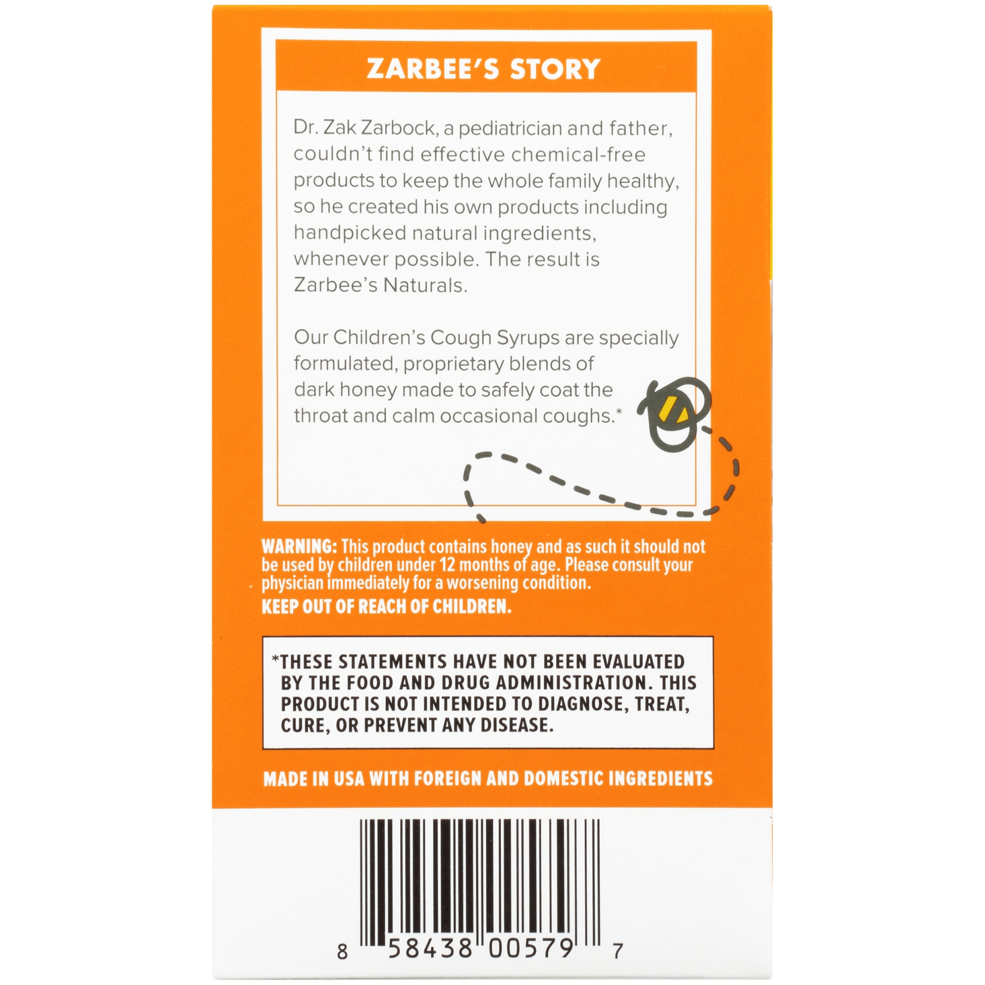slide 4 of 6, Zarbee's Naturals Cough Syrup 10 ea, 10 ct; 1.7 oz
