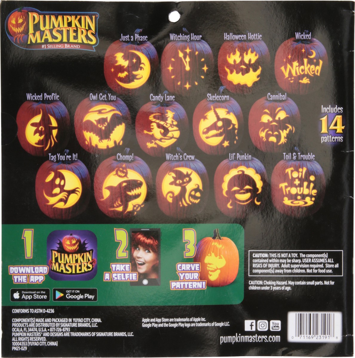 slide 8 of 9, Pumpkin Masters Ultimate Carving Party Kit 21 Pieces, 1 ct