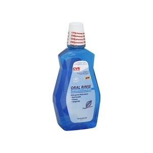 slide 1 of 1, CVS Pharmacy Antigingivitis/Antiplaque Antiseptic Oral Rinse, Peppermint, 33.8 fl oz; 1 liter