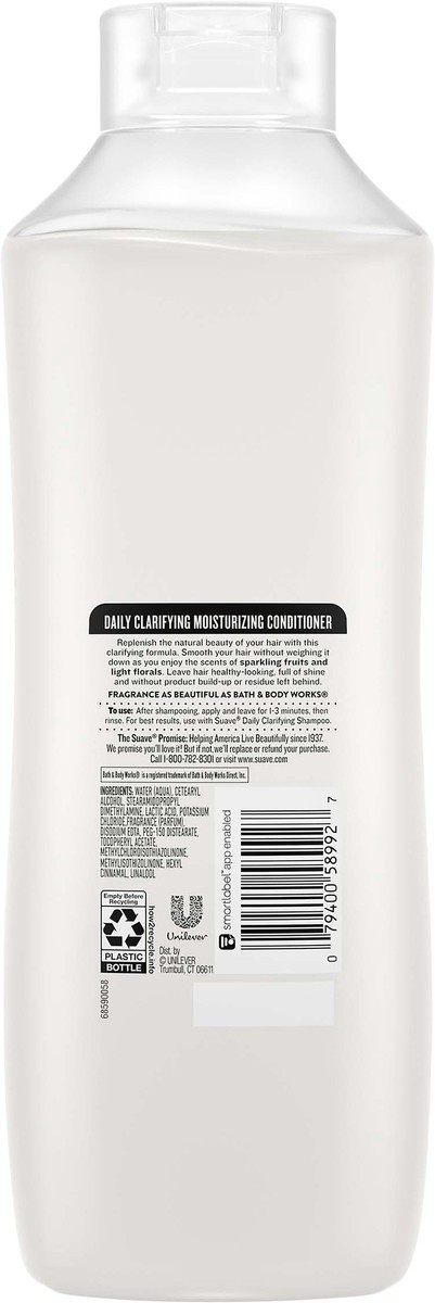 slide 3 of 3, Suave Essentials Anti Residue Conditioner Daily Clarifying, 30 oz, 30 oz