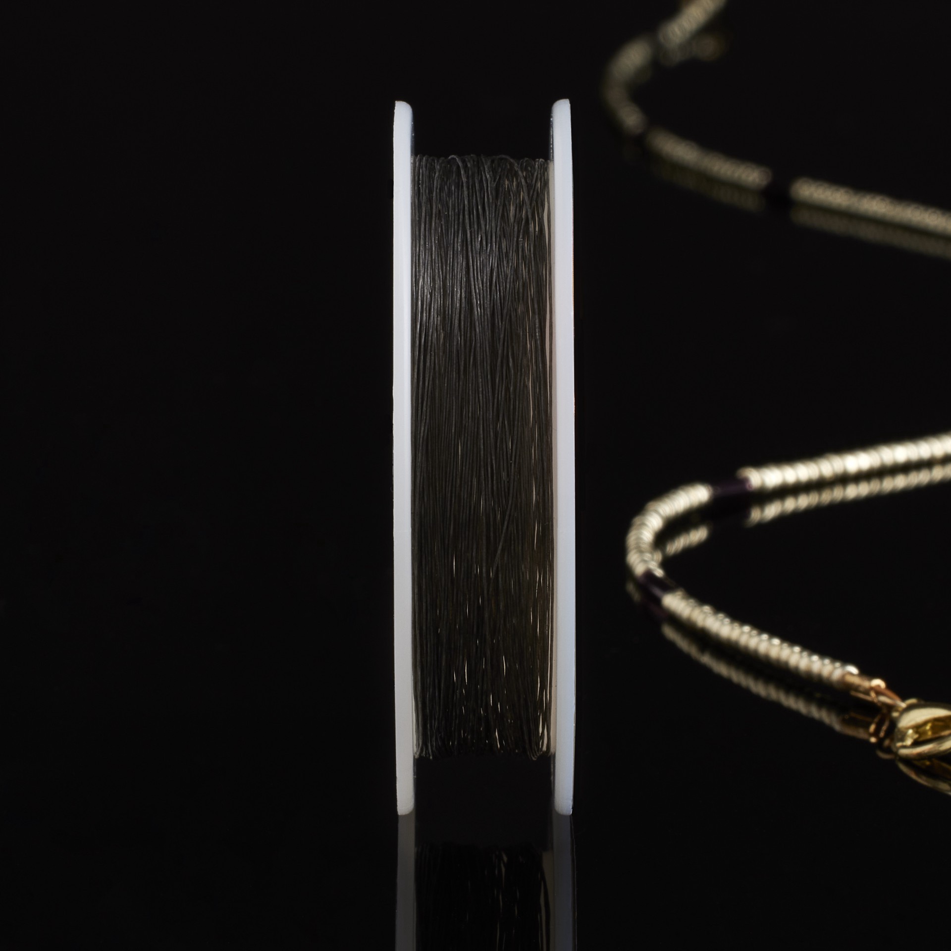 slide 2 of 4, The Beadsmith Fireline Braided Bead Thread Set, Smoke, 2 spools