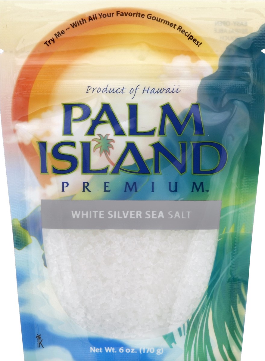 slide 1 of 2, Palm Island Sea Salt 6 oz, 6 oz