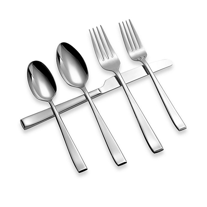 slide 1 of 1, Cambridge Silversmiths Logan Flatware Set, 20 ct