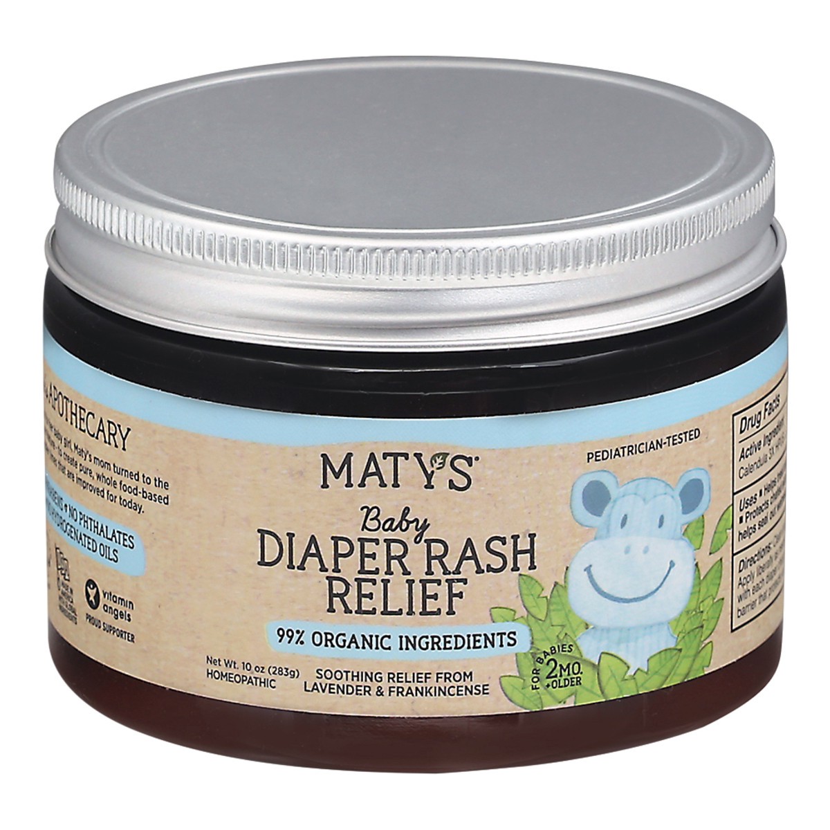 slide 1 of 12, Maty's 2 Month + Older Baby Diaper Rash Relief 10 oz, 10 oz