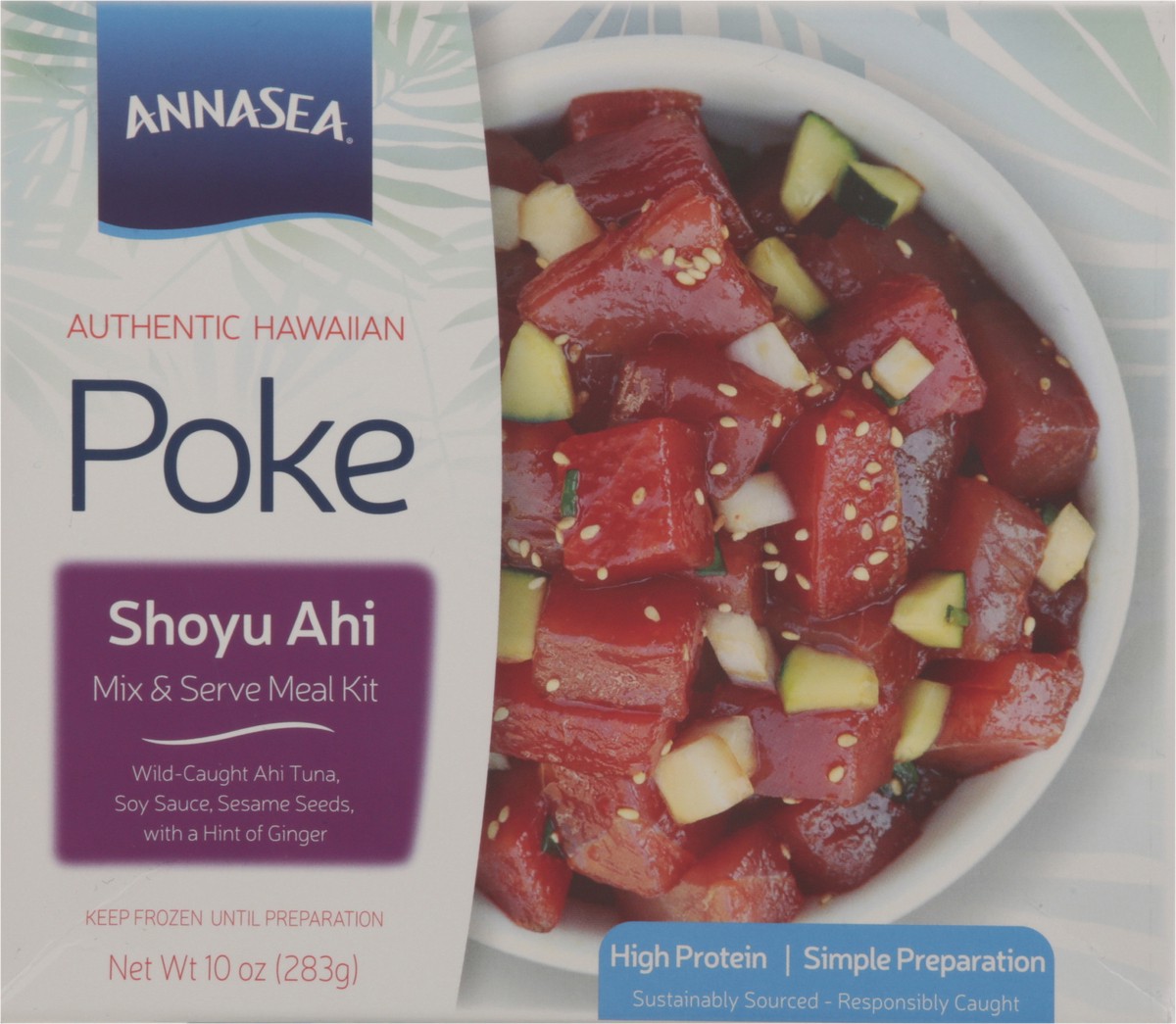 slide 12 of 13, Annasea Authentic Hawaiian Shoyu Ahi Poke Meal Kit 10 oz, 10 oz