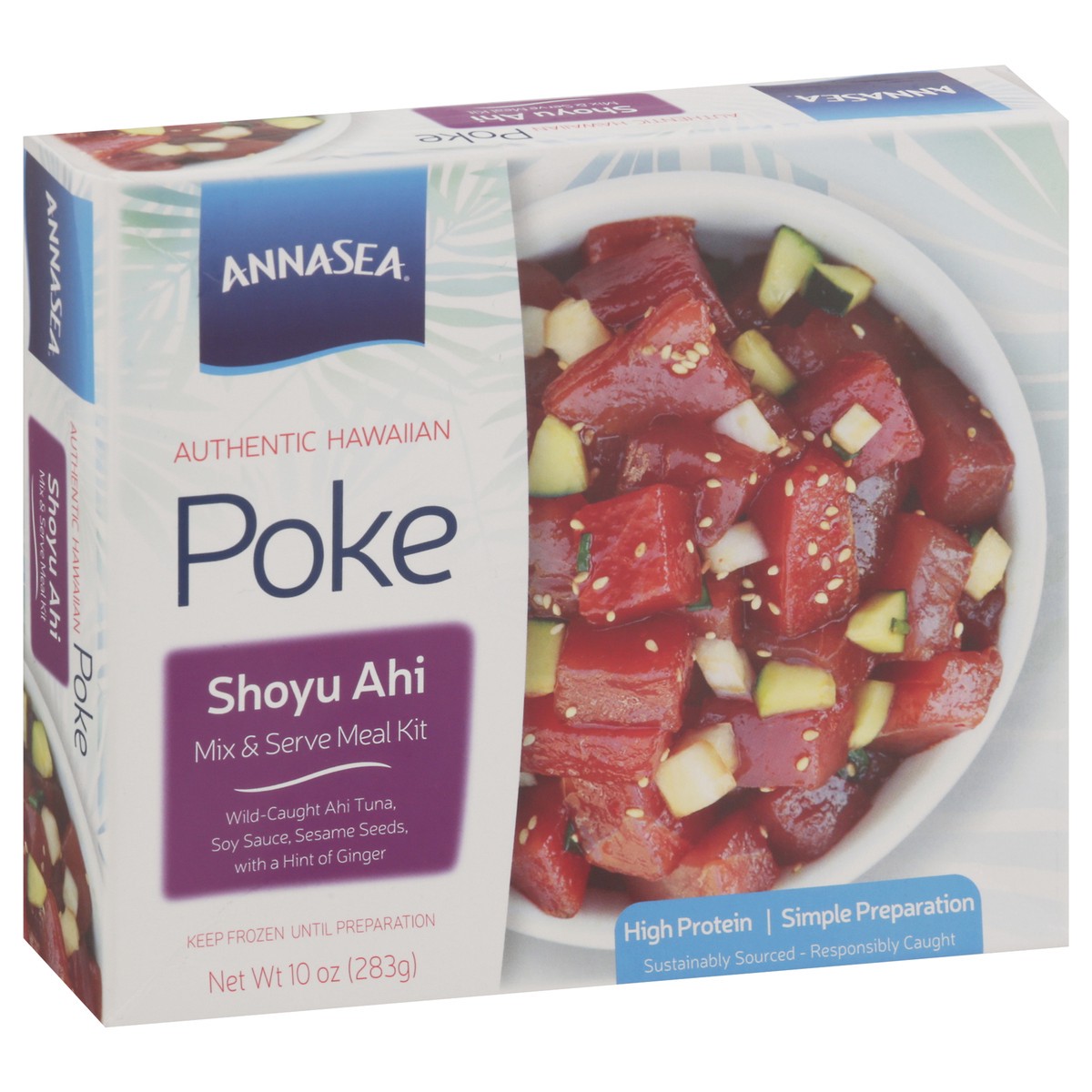 slide 5 of 13, Annasea Authentic Hawaiian Shoyu Ahi Poke Meal Kit 10 oz, 10 oz