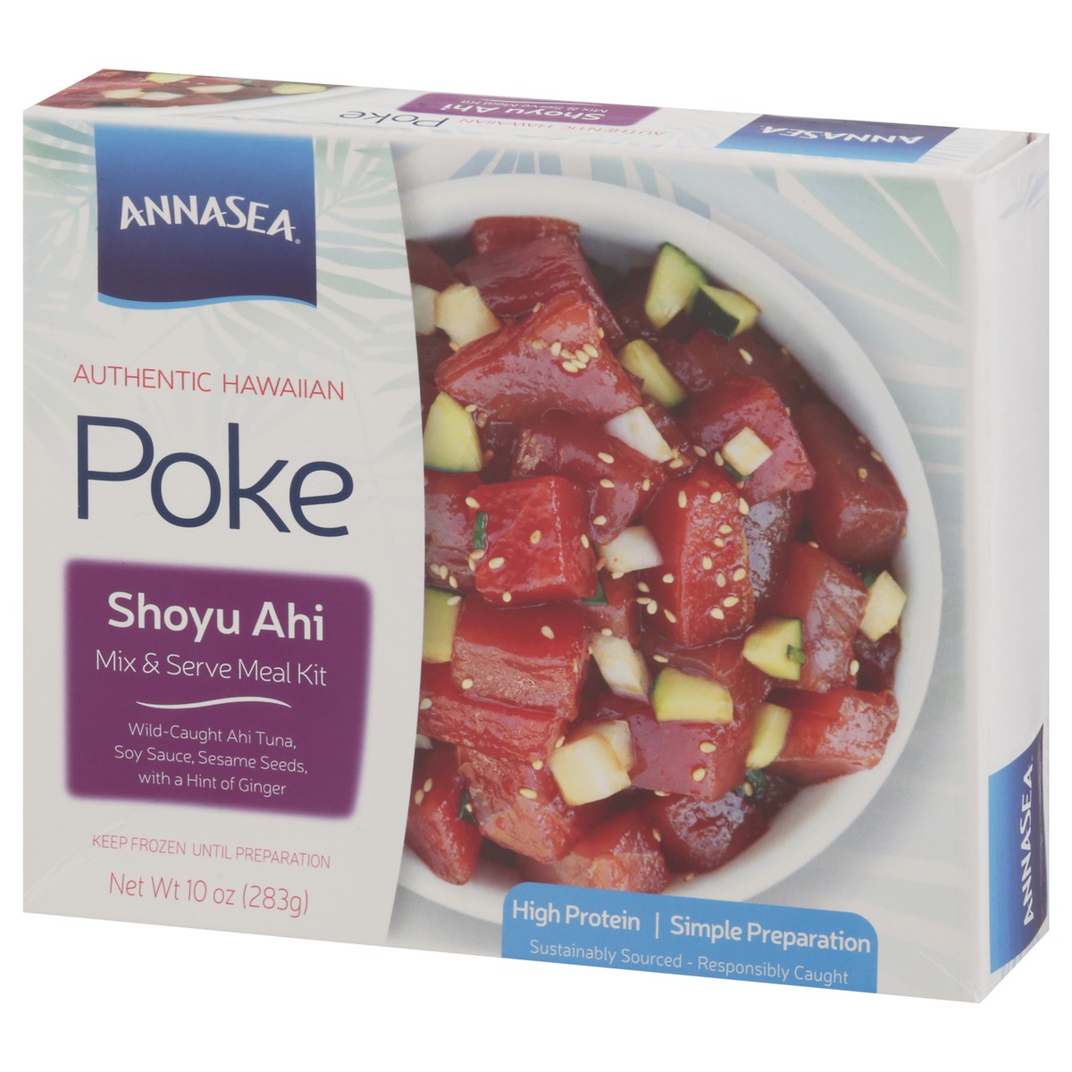 slide 6 of 13, Annasea Authentic Hawaiian Shoyu Ahi Poke Meal Kit 10 oz, 10 oz