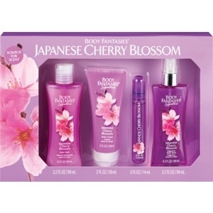 slide 1 of 1, Body Fantasies Japanese Cherry Blossom Gift Set, 1 ct