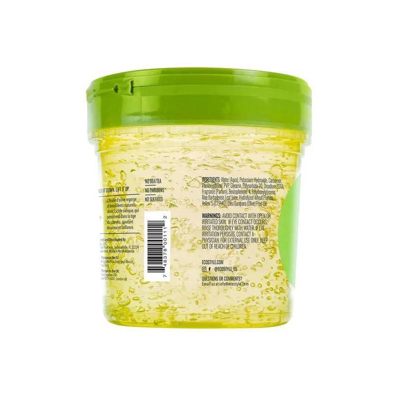 slide 2 of 5, ECO STYLE Professional Olive Styling Gel - 16 fl oz, 16 fl oz