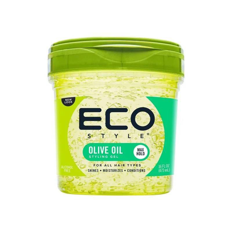 slide 1 of 5, ECO STYLE Professional Olive Styling Gel - 16 fl oz, 16 fl oz