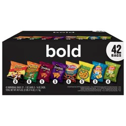 Frito-Lay Frito Lay Snacks Bold Mix Variety Packs 40 3/4 Oz, 42 Count