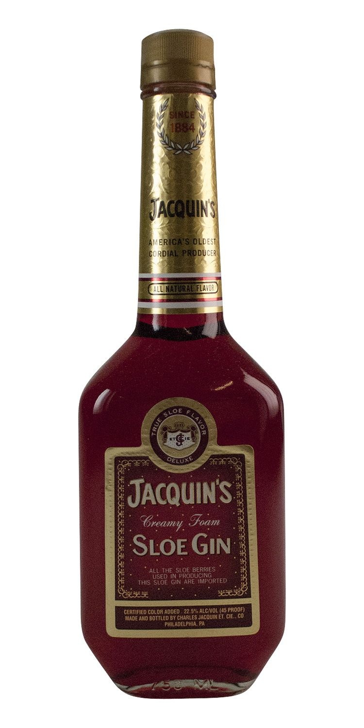 slide 1 of 1, Jacquin's Sloe Gin, 750 ml