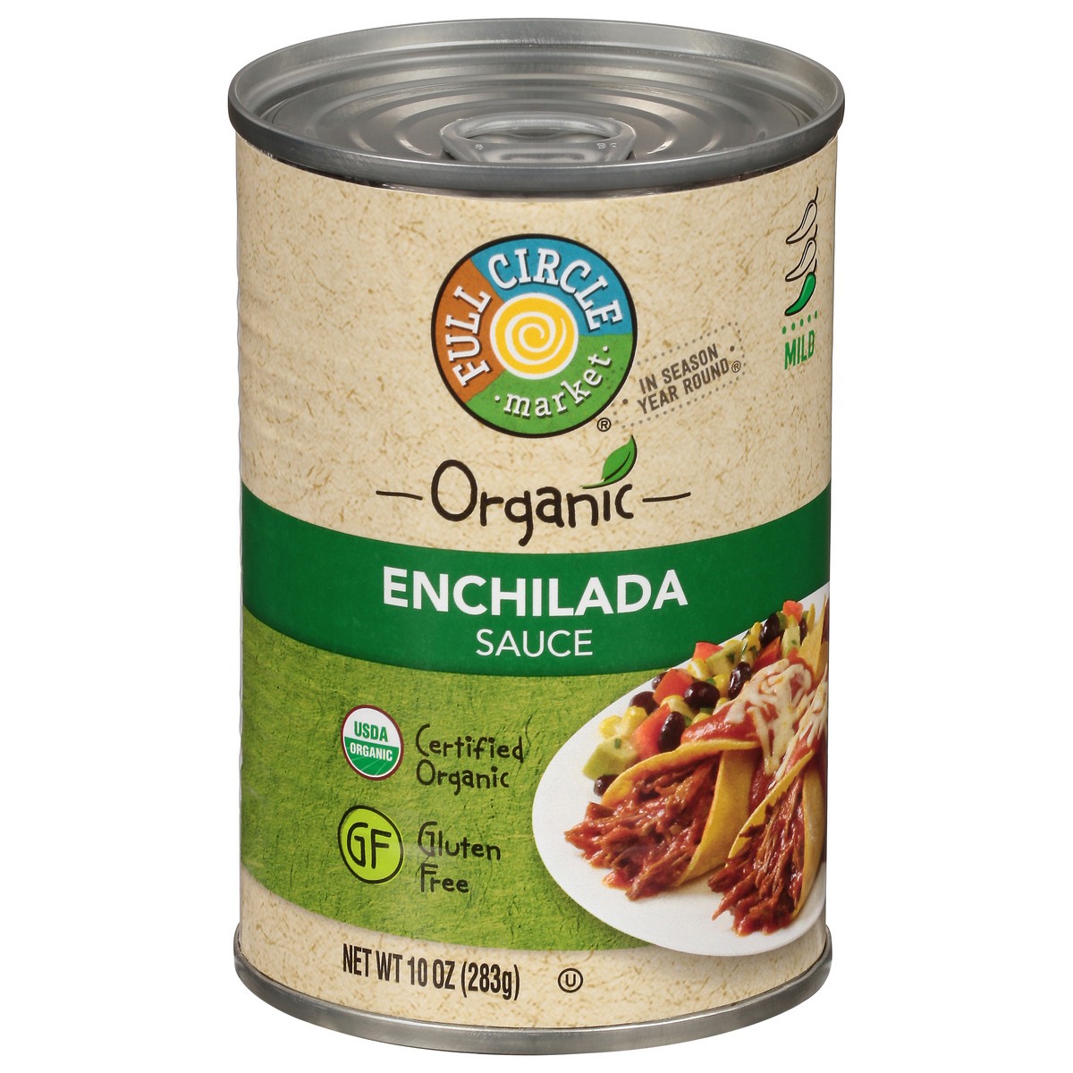 slide 3 of 18, Full Circle Market Organic Mild Enchilada Sauce 10 oz, 10 oz