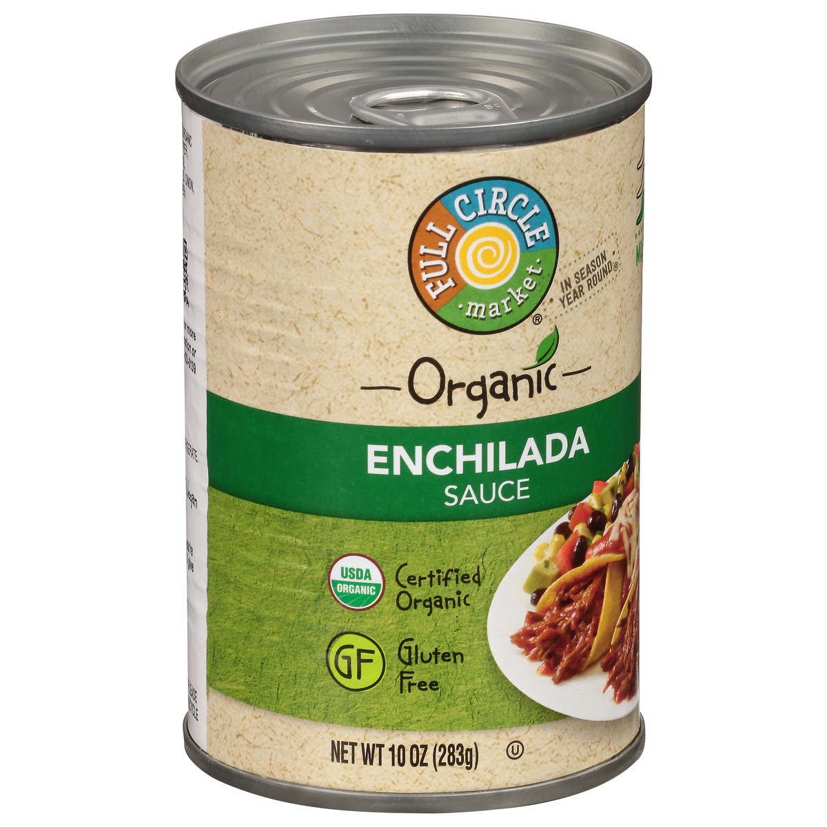 slide 4 of 18, Full Circle Market Organic Mild Enchilada Sauce 10 oz, 10 oz