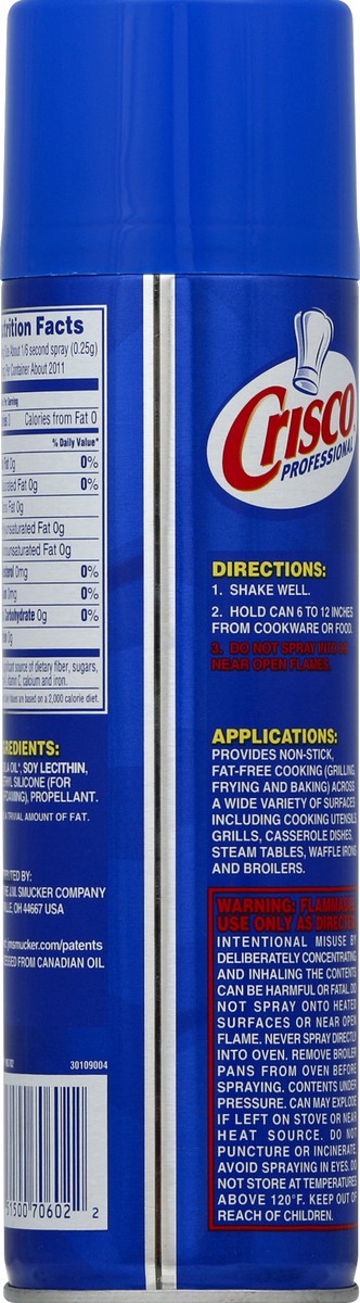 slide 2 of 8, Crisco Anti-Stick Spray 21 oz, 21 oz