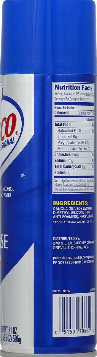 slide 6 of 8, Crisco Anti-Stick Spray 21 oz, 21 oz