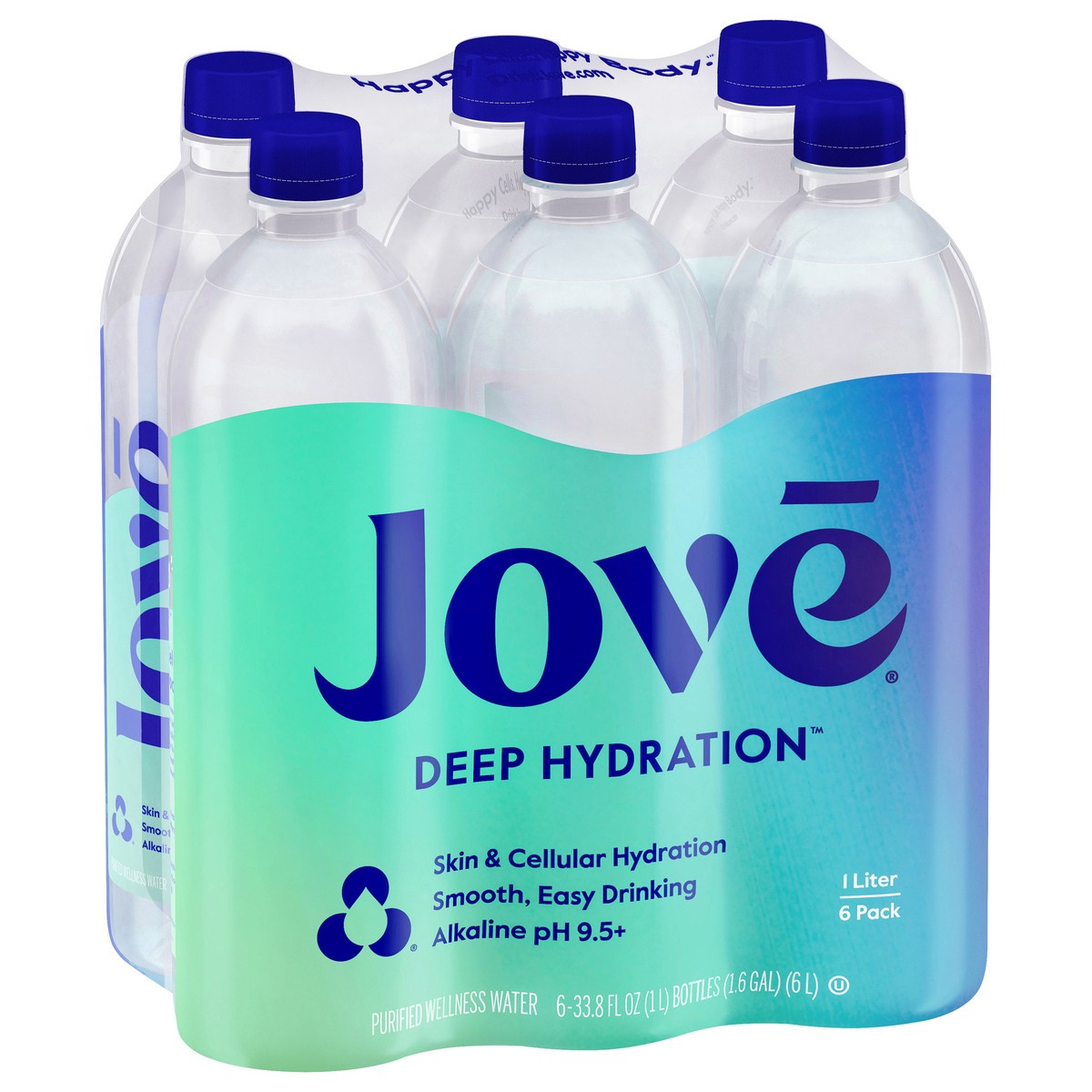 slide 4 of 9, Jove Deep Hydration Water - 202.8 oz, 6 ct; 1 liter