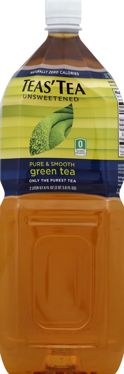 slide 4 of 4, Teas' Tea Itoen Green Tea, 2 liter