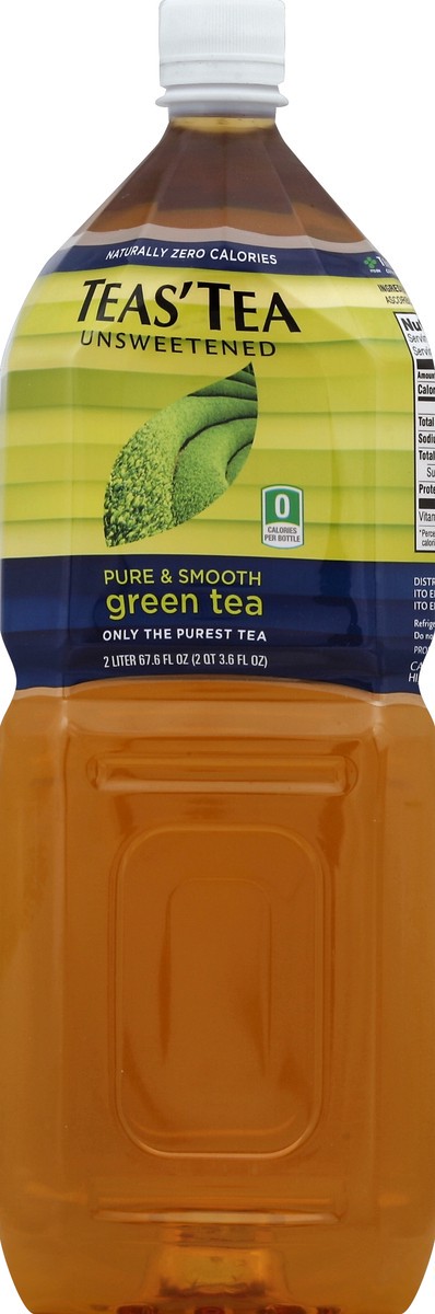 slide 1 of 4, Teas' Tea Itoen Green Tea- 2 liter, 2 liter