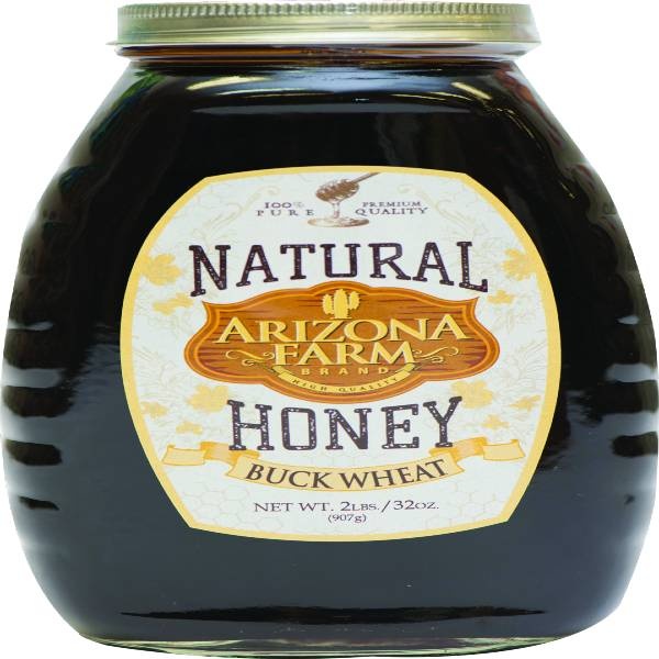 slide 1 of 1, Arizona Farm Honey Buckwheat 2Lb, 32 oz