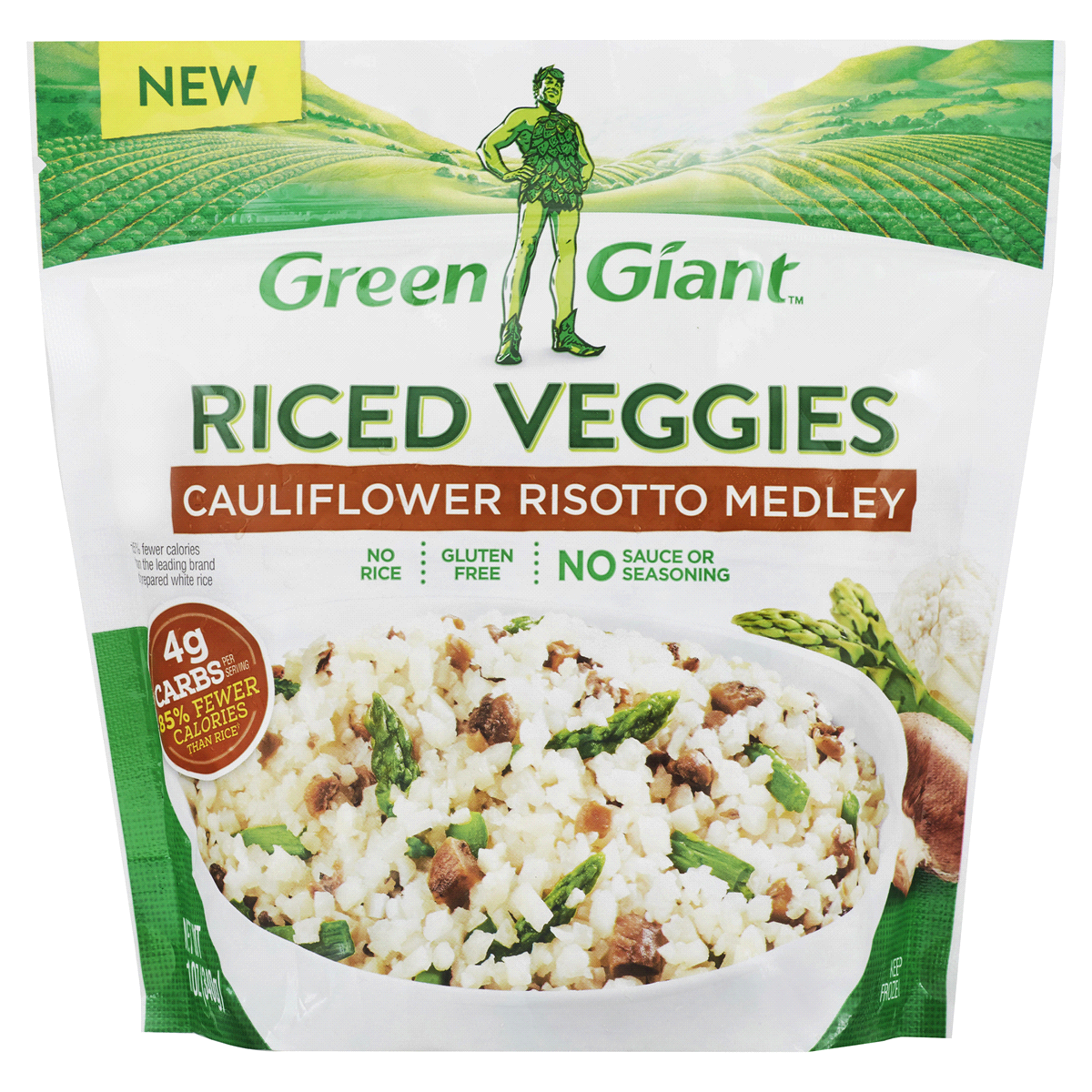 slide 1 of 2, Green Giant Riced Cauliflower Risotto Medley, 12 oz