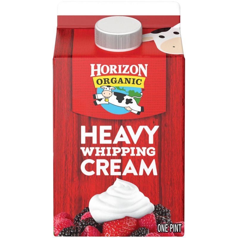 slide 1 of 6, Horizon Organic Heavy Whipping Cream - 16 fl oz (1pt), 16 fl oz, 1 pint