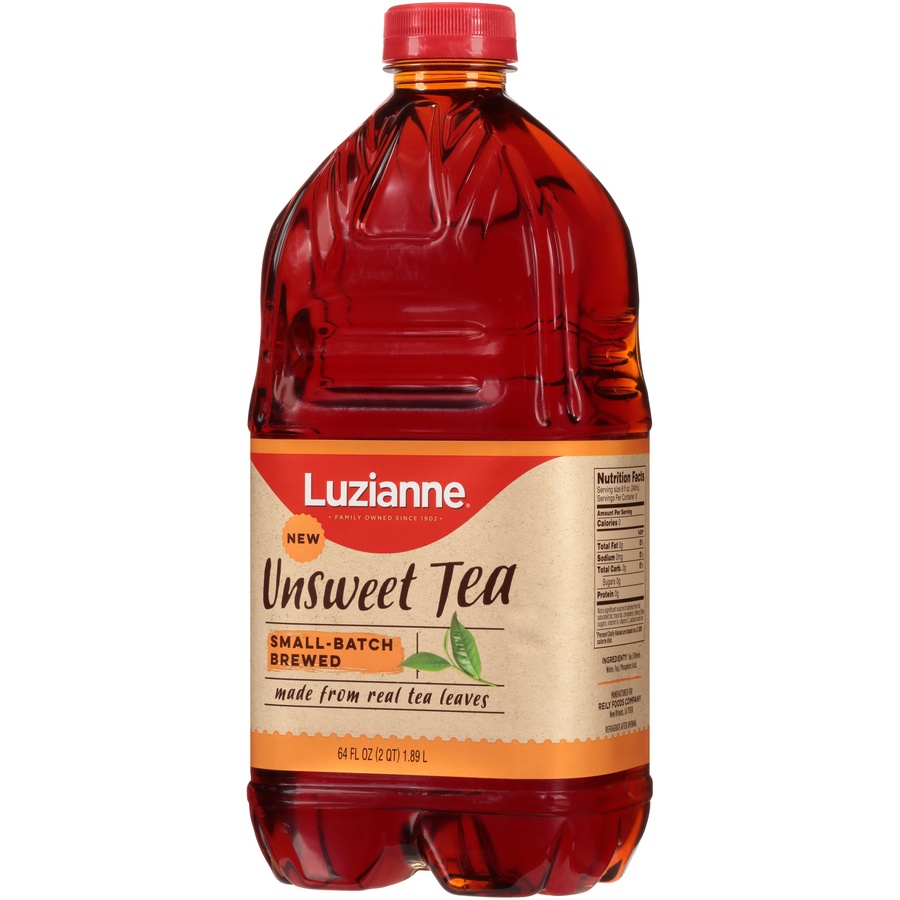 slide 5 of 8, Luzianne &nbsp;Unsweet Tea - 64 oz, 64 oz