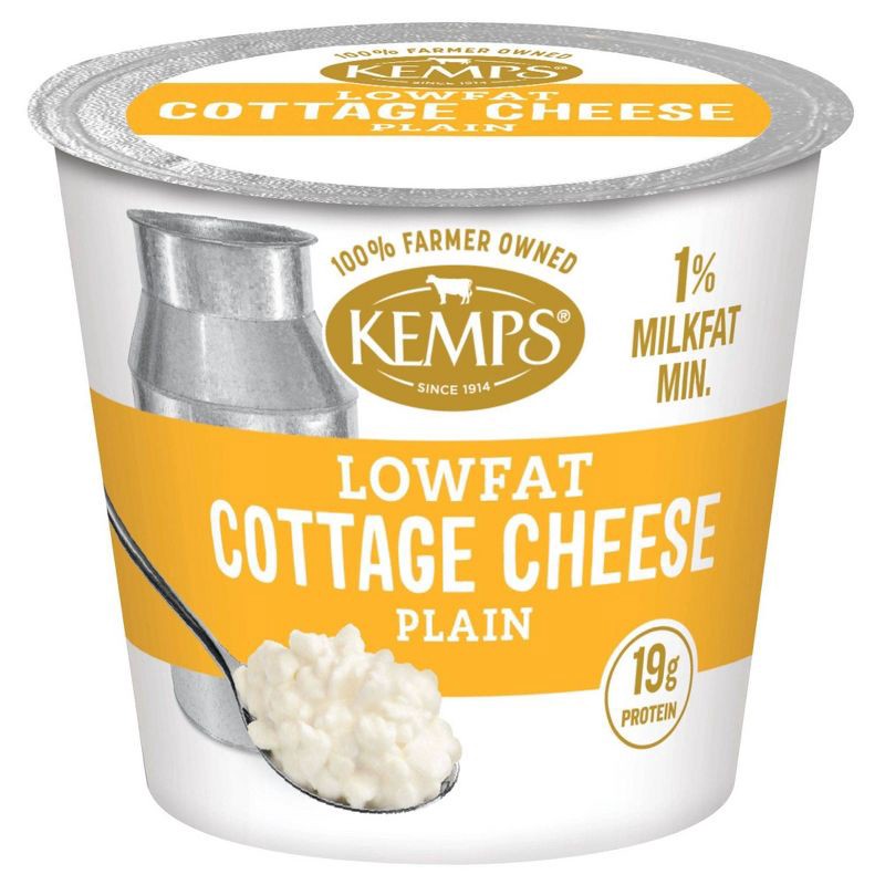 slide 1 of 5, Kemps 1% Low Fat Cottage Cheese Singles - 5.64oz, 5.64 oz
