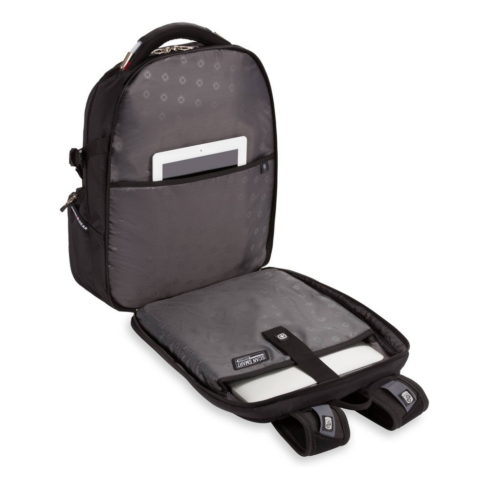 slide 5 of 9, SWISSGEAR Scan Smart TSA Laptop Backpack - Black, 1 ct