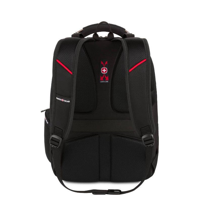 slide 4 of 12, SWISSGEAR Scan Smart TSA Laptop 17.5" Backpack - Black: College Softside Bag, 1 ct