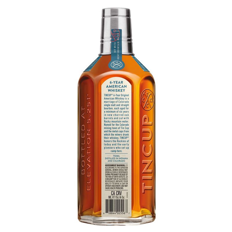 slide 3 of 16, TINCUP Tin Cup Colorado Whiskey - 750ml Bottle, 750 ml