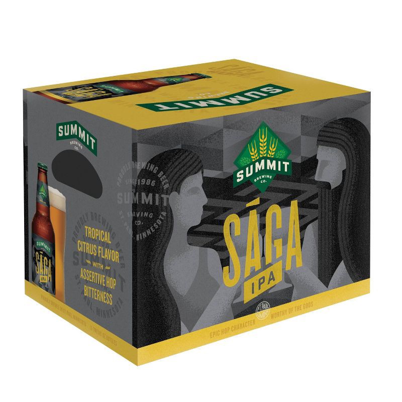 slide 1 of 3, Summit Brewing Co. Summit Saga IPA Beer - 12pk/12 fl oz Bottles, 12 ct; 12 fl oz