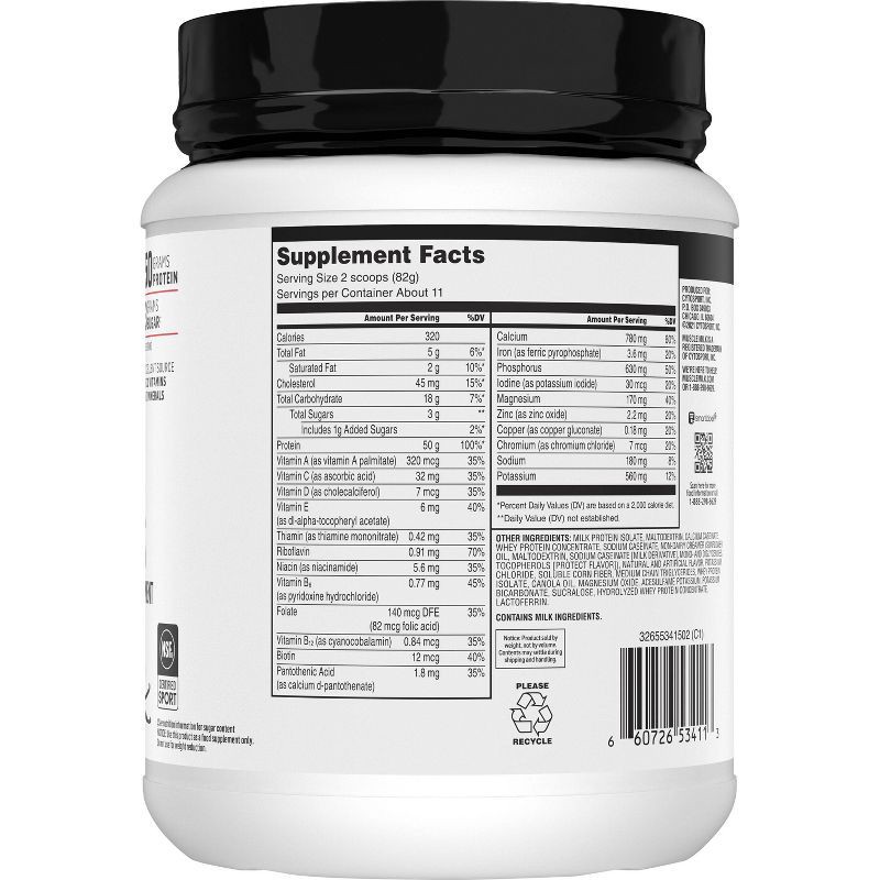 slide 4 of 5, Muscle Milk Pro Series Protein Powder - Vanilla - 32oz, 32 oz