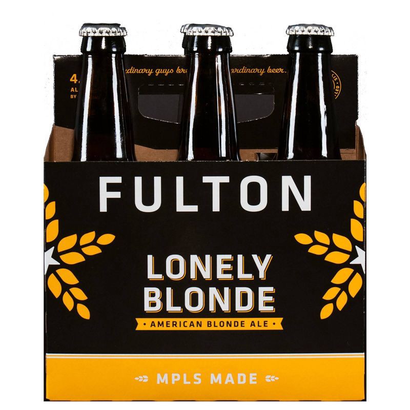 slide 1 of 1, Fulton Lonely Blonde Ale Beer - 6pk/12 fl oz Bottles, 6 ct; 12 fl oz