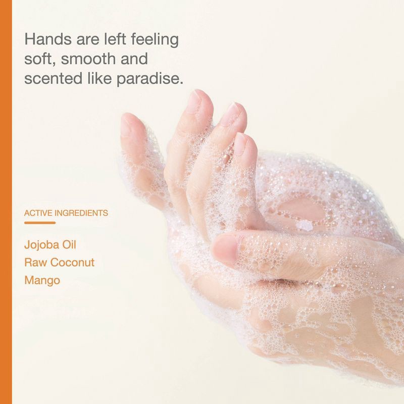 slide 3 of 7, Raw Sugar Moisture Loving Hand Wash - Raw Coconut and Mango - 16.9 fl oz, 16.9 fl oz