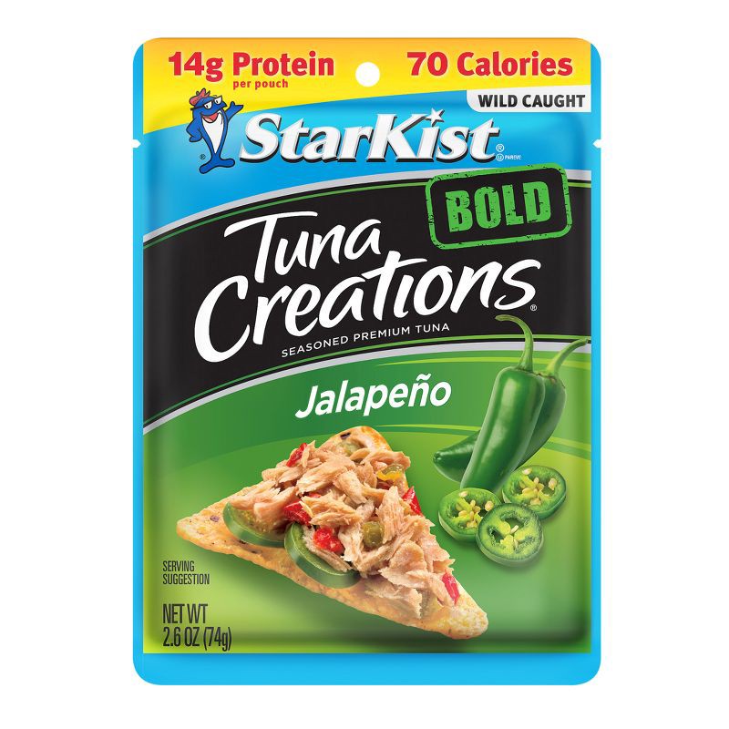 slide 1 of 5, StarKist Tuna Creations Jalapeño Tuna - 2.6oz, 2.6 oz